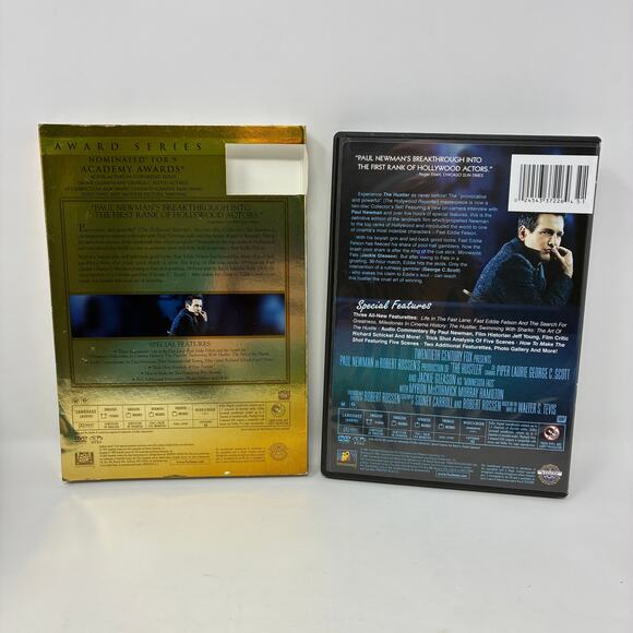 The Hustler 1961 Paul Newman Award Series Edition (Widescreen, 2-Disc DVD, 2007) - Picture 2 of 8